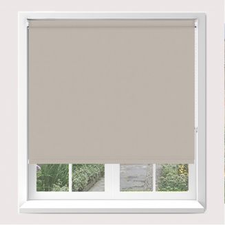 Banlight Duo Fr Stone Grey Roller Blind