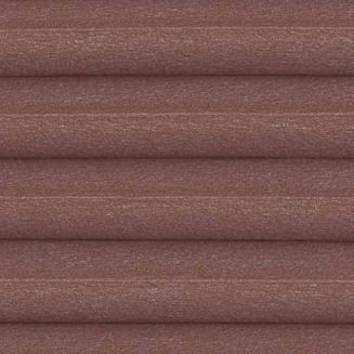 Intu Astral Blackout Red Rust Pleated Blind