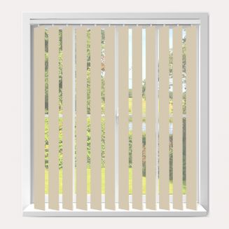 Vogue Exlite Bisque Vertical Blind  