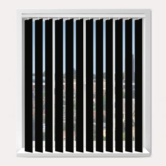 Vogue Exlite Black Vertical Blind  