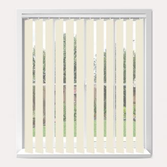 Vogue Exlite Canvas Vertical Blind  