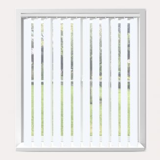 Vogue Exlite White Vertical Blind  