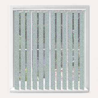 Vogue Herringbone Breeze Blue Vertical Blind  