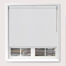 Open Cassette 40mm Eden Ice Roller Blind With Chrome Cassette