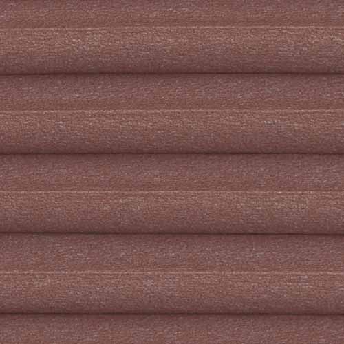 Intu Astral Blackout Red Rust Pleated Blind