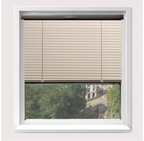 Intu Venetian Nude Venetian Blind With Anthracite Cassette