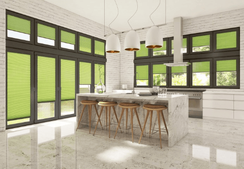 Intu Bi-fold door blinds by Eclipse Blinds